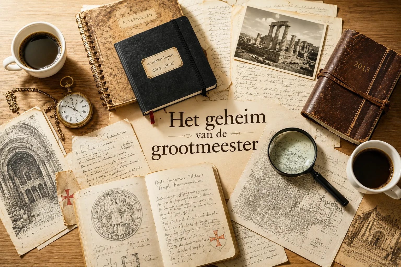Het Geheim van de Grootmeester, puzzels en aanwijzingen